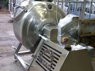 500 Kg'lık Tereyağı Tambur Yayık Makinası Karıştırıcıları 