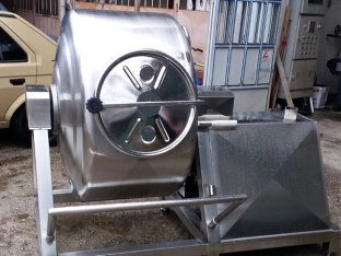 500 Kg'lık Tereyağı Tambur Yayık Makinası Karıştırıcıları 